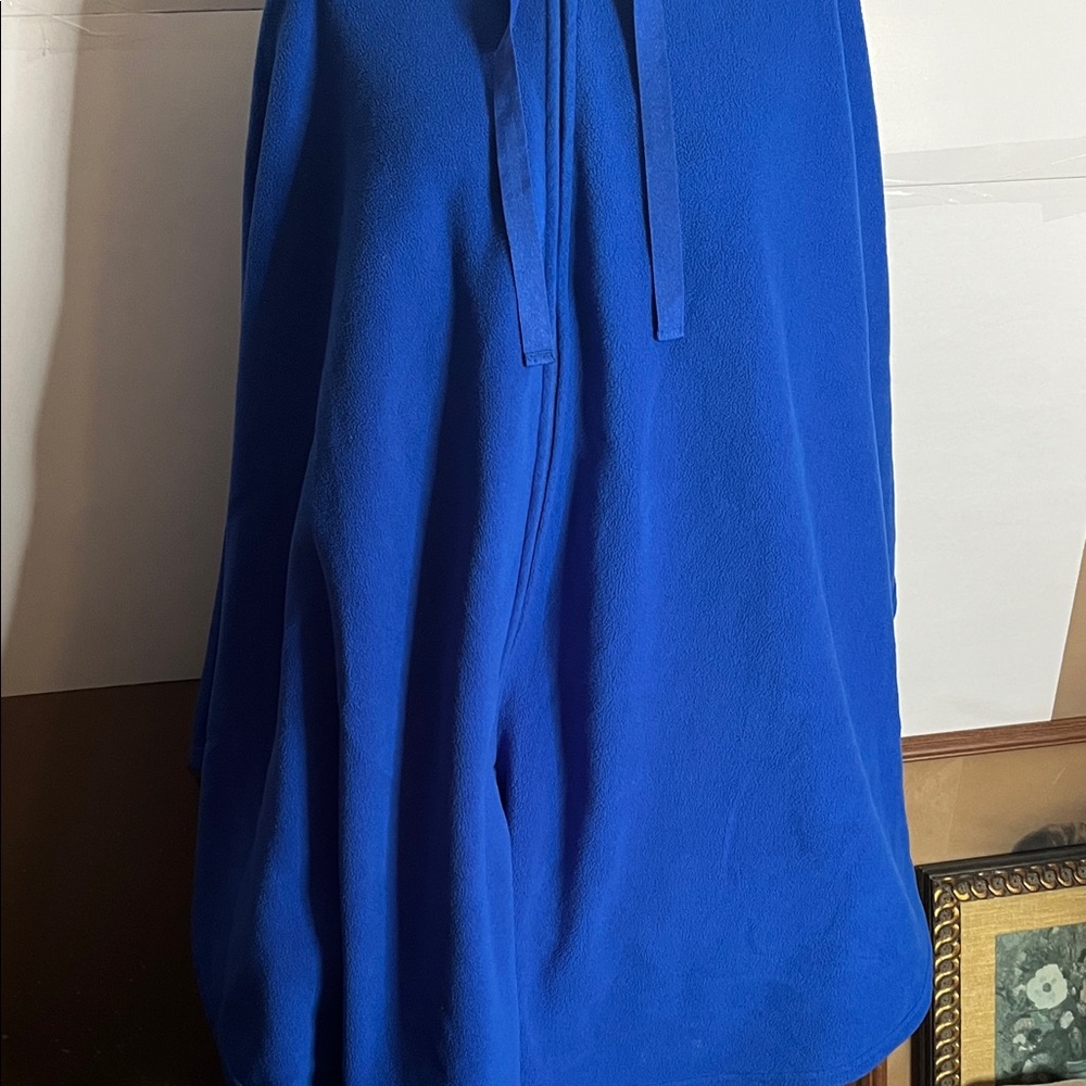 😄Silverts assisted wheelchair Cape unisex Osfm blue hooded